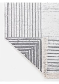 Resim Saraz Halı Bohem Serisi Çerçeve Gri 