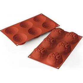 Resim Silikomart Sf156 Camelia Kek Kalıbı 