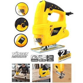 Resim BK HIRDAVAT PRO+DURABLE 2200 WAT Devir Ayarlı Elektrili Dekupaj Testere 