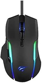 Resim Havit Gamenote MS1012A Kablolu RGB Gaming Mouse - Siyah 