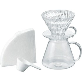 Resim Hario V60 Simply Cam Kahve Demleme Seti 