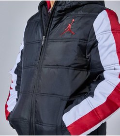 Resim Nike Jordan Jumpman Classic Puffer Çocuk Mont Lacivert 