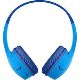Resim Belkin SF Kids Mini Bluetooth Kulak Üstü Kulaklık Mavi 