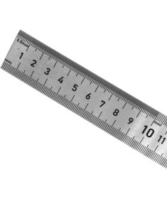 Resim 0199 Çift Taraflı Çelik Cetvel 300 mm 