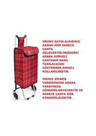 Resim Pazar Arabası Çantası Pazar Çantası Sadece Çanta Araba Değildir!! (409422662) 