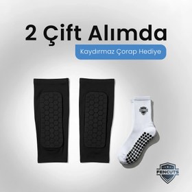 Resim Fencuts™ ProShield Elite Tekmelik - Beyaz / XS (3 - 6 Yaş) 