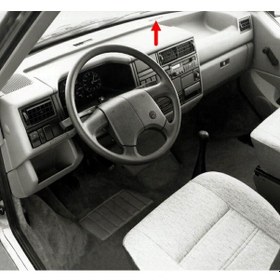 Resim Vw Transporter T4 1991-03 Üst Sağ Havalandırma Izgarası 701819072 