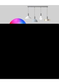 Resim Rgbw Teknolojili Akıllı Led Ampul, Zamanlayıcılı - Lisinya Çok Renkli 