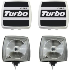 Resim Turbo 009 Oto Sis Farı Beyaz Camlı 2 Adet 