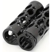 Resim Dream011 Harley Xl883 Honda Suzukı Bmw Ducati Yamaha Kawasaki Aprilia 25mm Evrensel Siyah Alüminyum Direksiyon 