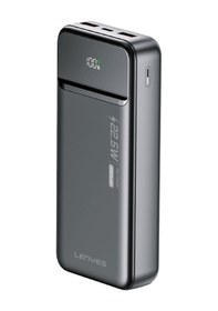 Resim Lenyes Px254d Pd 20w Hızlı Şarj Özellikli Dijital Led Göstergeli Powerbank 22.5w 20000mah Gümüş 