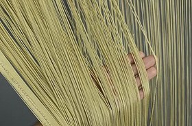 Resim İP PERDE İNCE ZİNCİR GOLD RENK 300 x 280 CM 