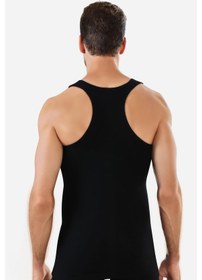 Resim Arma Yıldız Erkek Pamuklu Sporcu Rambo Atlet Renkli 3'lü Paket Çok Renkli 