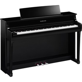 Resim Yamaha Clavinova CLP845PE Dijital Piyano (Parlak Siyah) 
