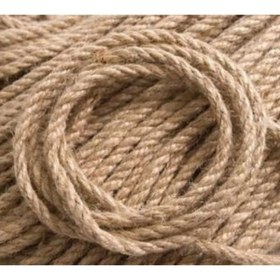 Resim NevAvm Nev Hasır Ip 8mm 3 Metre (jüt Halat Kendir Doğal Ip) 8 Milim Kalınlık 3 Metre Uzunluk 