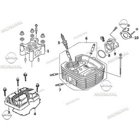 Resim Mondial Ucg 110 Manifold (492648991) 