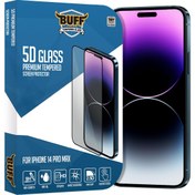 Resim Buff Iphone 14 Pro 5D Glass Ekran Koruyucu Buff Labs