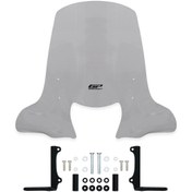 Resim GP KOMPOZİT Gp Kompozit Siperlik Tur Camı Füme 55cm Piaggio Medley 150 2023 