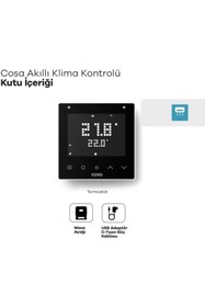 Resim STOREMAX Akıllı Klima Kontrolü v5, Wi-Fi Bağlantılı Oda Termostatı, Mobil Uygulama Kontrollü 890831 