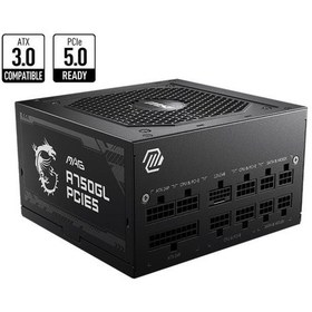 Resim Msı Mag A750gl Pcıe5 750w 80+ Gold Power Supply 
