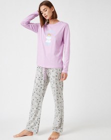 Resim Disney Lisanslı Baskılı Pijama Takımı 