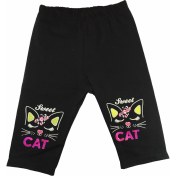 Resim Winimo Tayt Sweet Cat Baskılı Siyah 