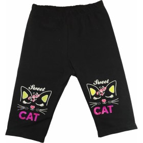 Resim Winimo Tayt Sweet Cat Baskılı Siyah 