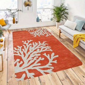 Resim 1 adet Beyaz Mercan Desenli Alan Matı - Şık Kısa Peluş Mat Yatak Odası, Mutfak, Oturma Odası veya Yemek Odası için - Çoklu Boyutlar Mevcut, Kalınlık 0.99 cm, Ağırlık 480g/kare.m, Ofis Dekoru | Zarif Ev Aksesuarı | Yumuşak Dokulu 