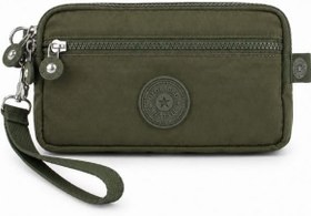 Resim Unisex Pratik Omuz Çantası, 3 Fermuarlı Çok Bölmeli El ve Bilek Modeli, Su İtici Kumaş, Ayarlanabilir Çıkarılabilir Uzun Askılı Günlük Çanta 20x11x5 cm 