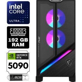 Resim Msı Mpg Infınıte X3 Aı Intel Core Ultra 9 285K 192GB 4tb SSD Rtx 5090 32GB Windows 11 Pro Masaüstü Bilgisayar 2NVR7-640EU-A1163 