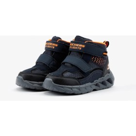 Resim Skechers Magna - Lights - Frosty Fun Küçük Erkek Çocuk Lacivert Işıklı Bot 401504N Nvbk 