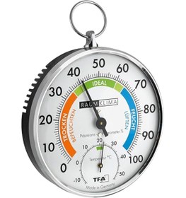 Resim yenibagshop Dostmann Termo-higrometre, 45.2027, çok renkli, U 102 x G 35 x Y 113 mm 