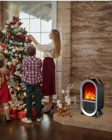 Resim Dlc Flame Go Deko 1500w Elektrikli Şömine 