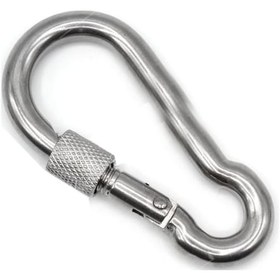 Resim Köpek Bahçe Bağlama Yaylı Karabina Vidalı 4 Mm 