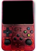 Resim Dream011 R36s El Retro Oyun Konsolu Kırmızı 64g Tf Kartlı 3.5 İnç Ips Ekran Taşınabilir 
