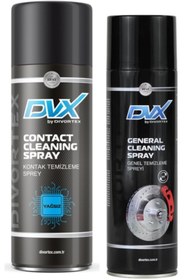 Resim Divortex Yağsız Kontak Temizleme Ve Fren Balata Sprey Seti 