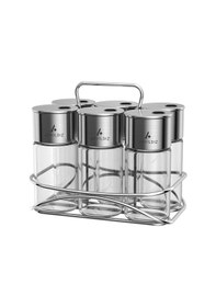 Resim Aryıldız Timeless 7 Parça Baharat Seti 130 Ml Şeffaf 