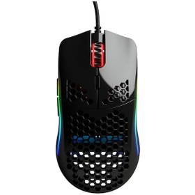 Resim Glorious Model O Minus Glossy Gom-Gblack Kablolu Optik Oyuncu Mouse 