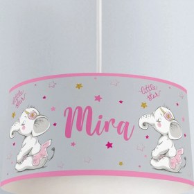 Resim instababyrooms Çocuk Odası Dijital Baskılı Tekli Modern Sarkıt Avize Special Model 0121 