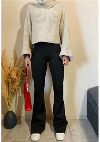 Resim Sakız Butik Sakiz Butik Ispanyol Taytsiyahs Siyah 