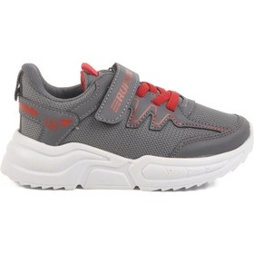 Resim Aspor Füme Kırmızı Cırtlı Erkek Çocuk Spor Ayakkabı Çok Renkli 