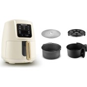 Resim Karaca Air Pro Cook 3 In 1 Xl Ev Yemeği, Közleme, Airfryer Wood Craft 4 Kişilik 