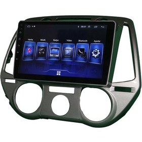 Resim Hyundai İ20 2008-2010 9 İnç 8-128 Pro Model Qled Ekran 9" 
