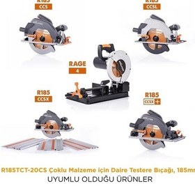Resim Evolution R185tct-20cs Çoklu Malzeme İçin Daire Testere Bıçağı, 185mm 