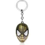 Resim Jump Rabbit Marvel Maske Demir Adam Anahtarlık Örümcek Adam Çanta Charms Charms (Yurt Dışından) 