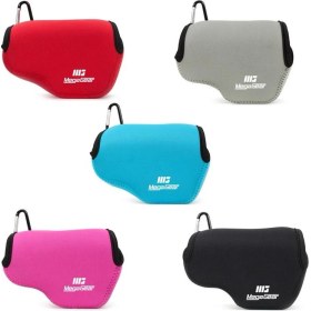 Resim Megagear MG069 Sony Alpha Nex-5R, Nex-5N, Nex-5 (16-50 Mm) Neopren Kamera Kılıfı 