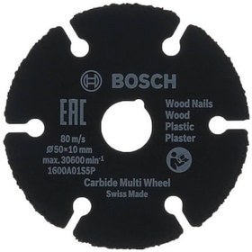 Resim Bosch Carbide Multi Wheel 50 mm Universal Kesme Diski - 1600A01S5X 