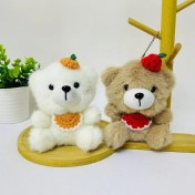 Resim OEMG Yeni 1 Adet Dört Inç Iyi Şanslar Karikatür Peluş Oyuncak Bebek Anahtarlık Sevimli Bebek Anahtar Küçük Kolye Seti (Yurt Dışından) 