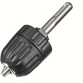 Resim Hızlı Değiştirme Anahtarsız Matkap Mandren Seti SDS-Plus Adaptör ile - 3/8-24UNF & 1/2-20UNF, 0.8-10mm & 2-13mm Uyar 