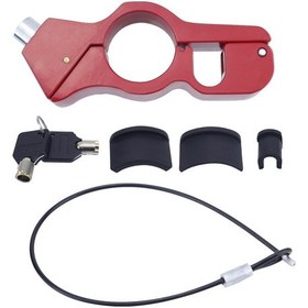 Resim Motosiklet Hırsızlığa Karşı Fren Kilidi Kırmızı 